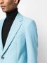 Versace Seashell Baroque blazer met enkele rij knopen Blauw - Thumbnail 5
