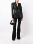 Versace Blazer met enkele rij knopen Zwart - Thumbnail 2