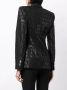 Versace Blazer met enkele rij knopen Zwart - Thumbnail 4