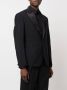 Versace Barocco Silhouette blazer verfraaid met stras Zwart - Thumbnail 3