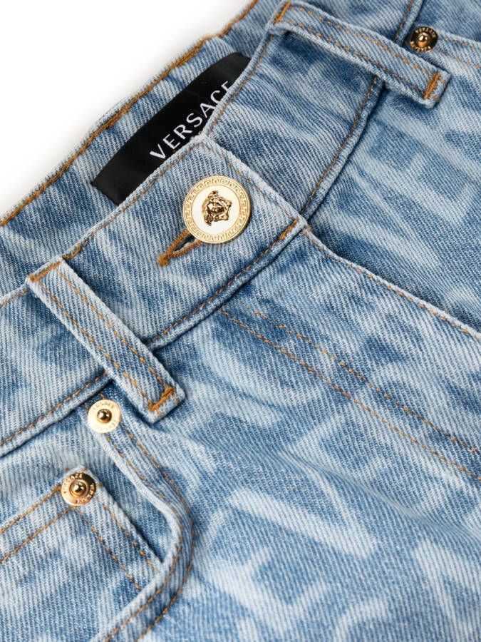 Versace Bootcut jeans Blauw