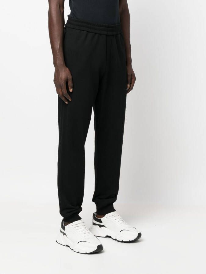 Versace Broek met barokprint Zwart