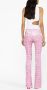 Versace Broek met logoprint Roze - Thumbnail 4