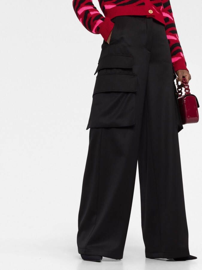 Versace Cargo broek Zwart
