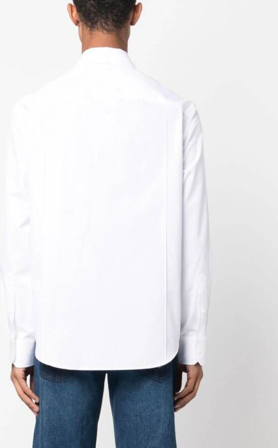 Versace Overhemd met gespdetail Wit