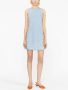 Versace x Dua Lipa denim mini-jurk met vlinders Blauw - Thumbnail 4