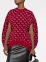 Versace Cape met jacquard Rood - Thumbnail 5