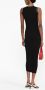 Versace Midi-jurk met korset Zwart - Thumbnail 3