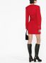 Versace Mini-jurk met korset Rood - Thumbnail 3