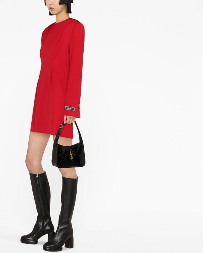 Versace Mini-jurk met korset Rood