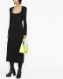 Versace Jurk met korset Zwart - Thumbnail 2