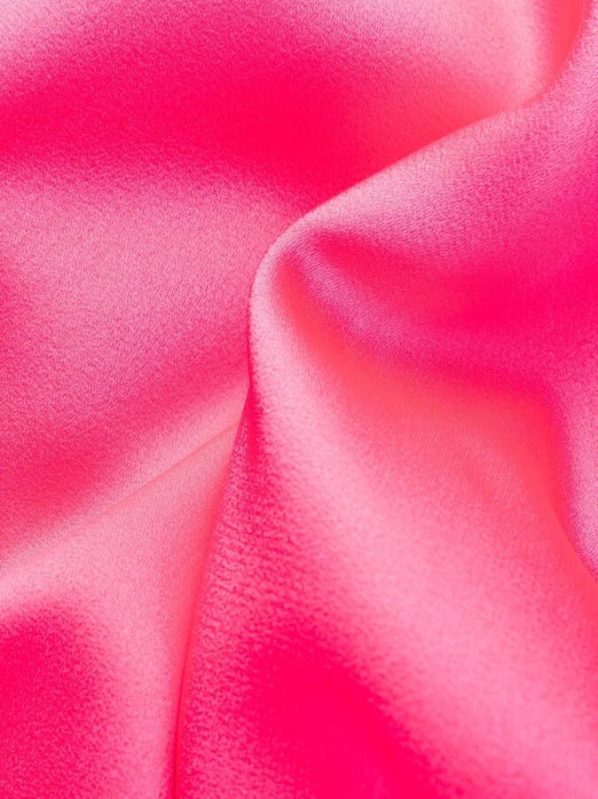 Versace Avondjurk met open rug Roze