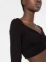Versace Cropped blouse Zwart - Thumbnail 5