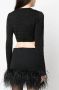 Versace Cropped vest Zwart - Thumbnail 4