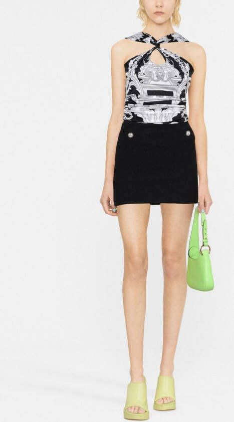 Versace Cropped top Zwart