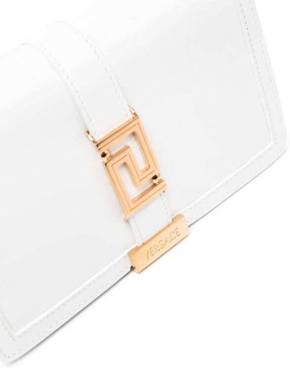 Versace Greca Goddess mini-tas Wit