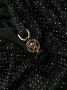 Versace Medusa '95 mini-jurk verfraaid met kristallen Zwart - Thumbnail 5