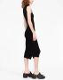 Versace Ribgebreide midi-jurk Zwart - Thumbnail 4