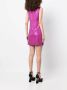 Versace Verfraaide mini-jurk Roze - Thumbnail 4
