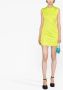 Versace Mini-jurk met gedrapeerd-effect Groen - Thumbnail 2