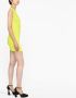 Versace Mini-jurk met gedrapeerd-effect Groen - Thumbnail 3