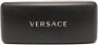 Versace Eyewear 90s Mask zonnebril Bruin - Thumbnail 4