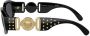 Versace Eyewear Zonnebril verfraaid met studs Zwart - Thumbnail 3