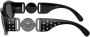 Versace Eyewear Zonnebril verfraaid met studs Zwart - Thumbnail 3