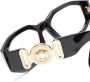 Versace Eyewear Biggie zonnebril met geometrisch montuur Zwart - Thumbnail 3