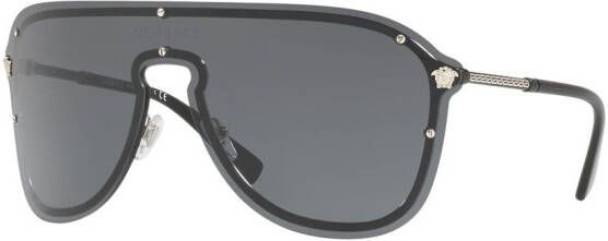 Versace Eyewear #Frenergy Visor zonnebril Zilver