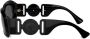 Versace Eyewear Zonnebril met geometrisch montuur Zwart - Thumbnail 3