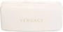 Versace Eyewear gold detail sunglasses Zwart - Thumbnail 4