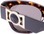 Versace Eyewear Zonnebril met rond montuur Bruin - Thumbnail 3