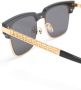 Versace Eyewear Zonnebril met vierkant montuur Zwart - Thumbnail 3
