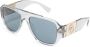 Versace Eyewear Zonnebril met vierkant montuur Grijs - Thumbnail 2