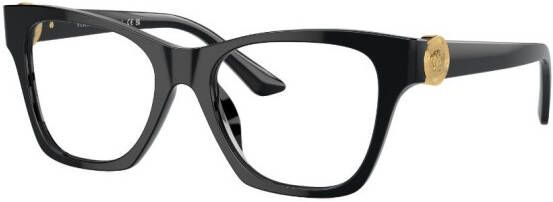 Versace Eyewear Medusa bril met vierkant montuur Zwart