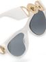 Versace Eyewear Medusa zonnebril met cat-eye montuur Wit - Thumbnail 3