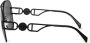 Versace Eyewear Zonnebril met piloten montuur Zwart - Thumbnail 3