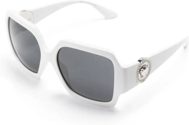 Versace Eyewear Medusa bril met vierkant montuur Wit