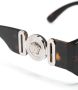 Versace Eyewear Medusa zonnebril met rechthoekig montuur Bruin - Thumbnail 3