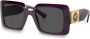 Versace Eyewear Zonnebril met vierkant montuur Paars - Thumbnail 2