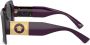 Versace Eyewear Zonnebril met vierkant montuur Paars - Thumbnail 3