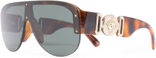 Versace Eyewear Medusa zonnebril Bruin