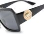 Versace Eyewear Medusa zonnebril met oversized montuur Zwart - Thumbnail 3