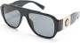 Versace Eyewear Medusa zonnebril met piloten montuur Zwart - Thumbnail 2