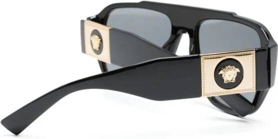 Versace Eyewear Medusa zonnebril met piloten montuur Zwart