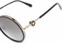 Versace Eyewear Medusa zonnebril met rond montuur Zwart - Thumbnail 3