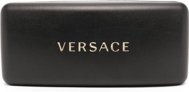 Versace Eyewear Zonnebril met oversized cat-eye montuur Wit