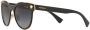 Versace Eyewear Phantos zonnebril met rond montuur Zwart - Thumbnail 4