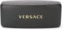 Versace Eyewear thin framed sunglasses Zwart - Thumbnail 4